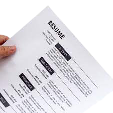 resume preparation